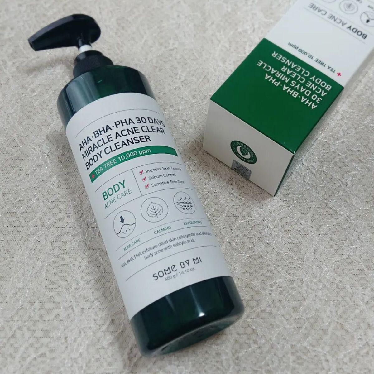 AHA·BHA·PHA 30デイズミラクルアクネボディクレンザー/SOME BY MI/ボディソープを使ったクチコミ（2枚目）