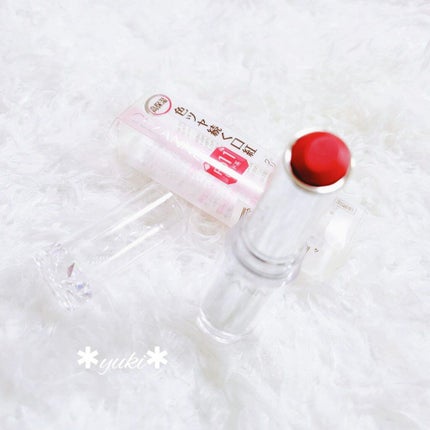 ラスティンググロスリップ/CEZANNE/口紅を使ったクチコミ(4枚目)