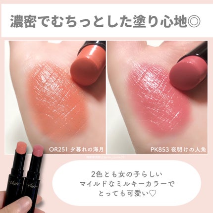 ネンマクフェイク ルージュ/Visée/口紅を使ったクチコミ(3枚目)