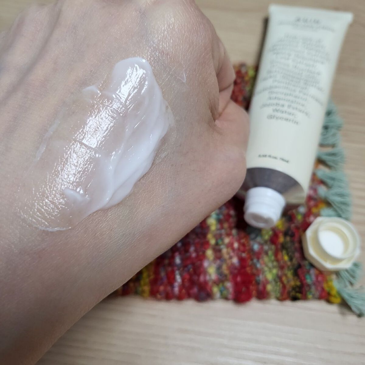 復活草クリーム ニュートリションチューブ/Abib /フェイスクリームを使ったクチコミ（2枚目）