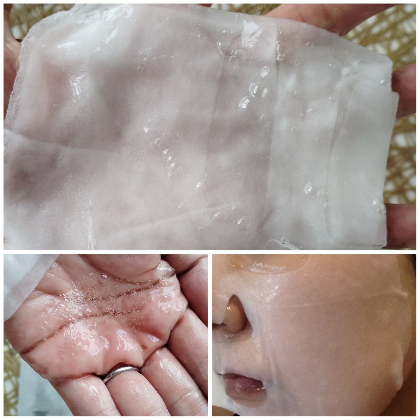 ホワイトトリュフダブルマスクパック(鎮静/保湿) /ダルバ/シートマスク・パックを使ったクチコミ(3枚目)