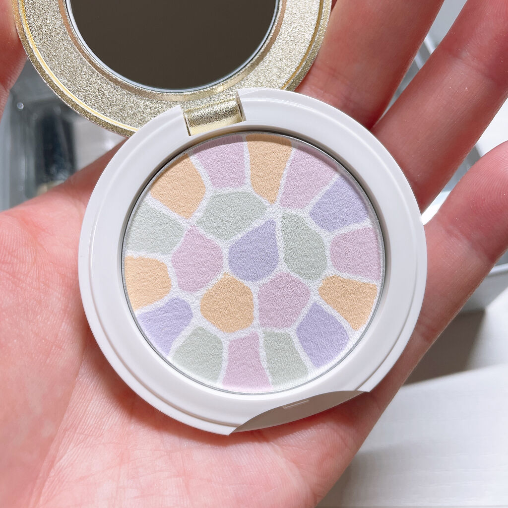 ラ プードル オートニュアンス/Elégance/プレストパウダーを使ったクチコミ（2枚目）