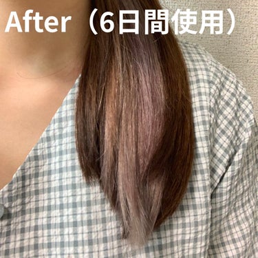 カラートリートメント NAVY/ティントバー/ヘアカラーを使ったクチコミ（3枚目）