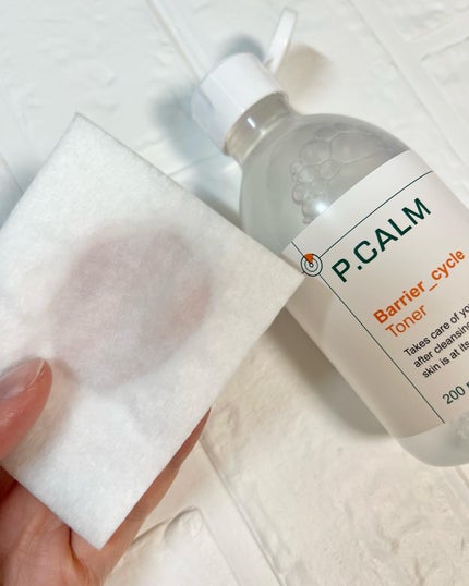 バリアサイクルトナー/P.CALM/化粧水を使ったクチコミ(2枚目)