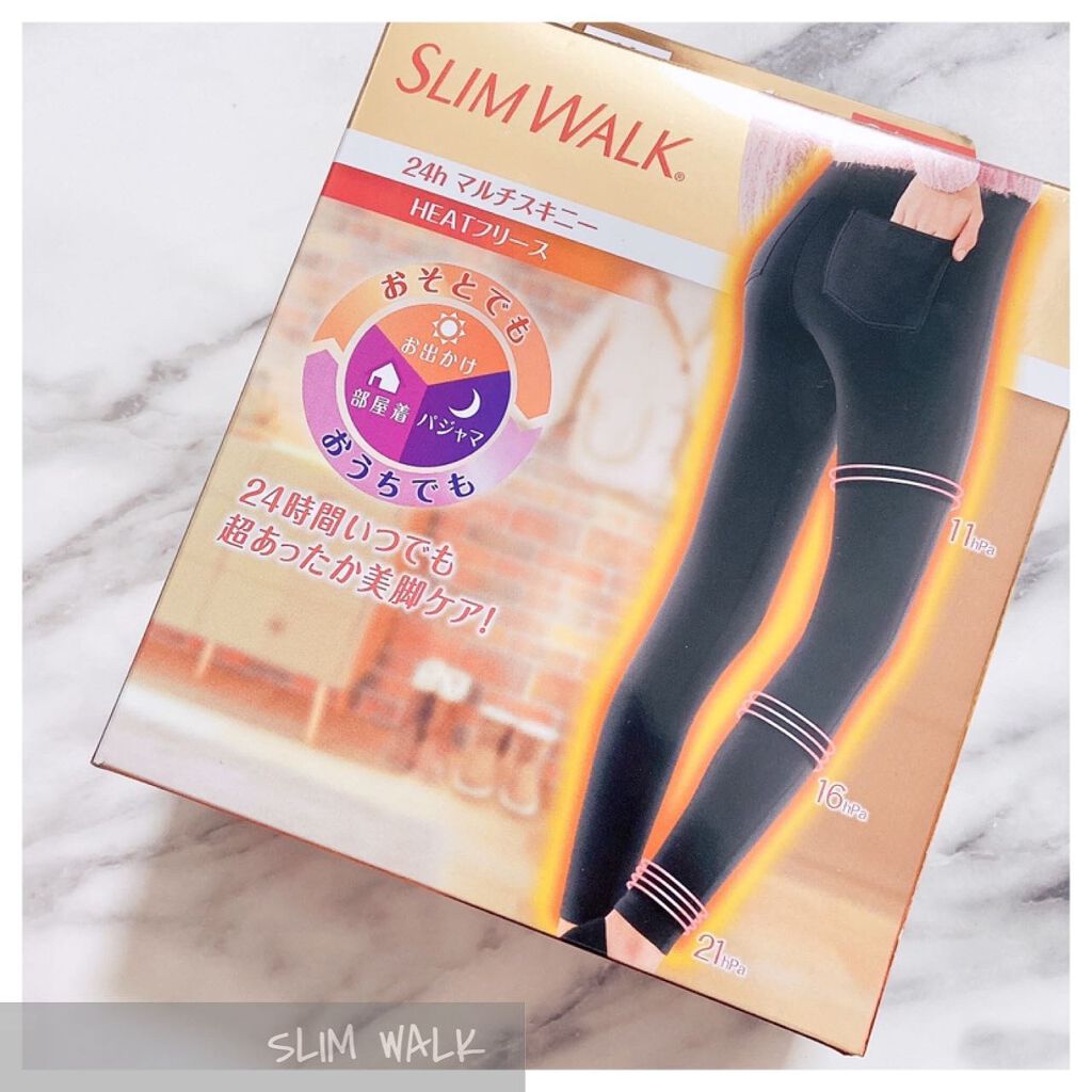 スリムウォーク 24h マルチスキニー デニム風/SLIMWALK/着圧ソックス・レギンスを使ったクチコミ（1枚目）