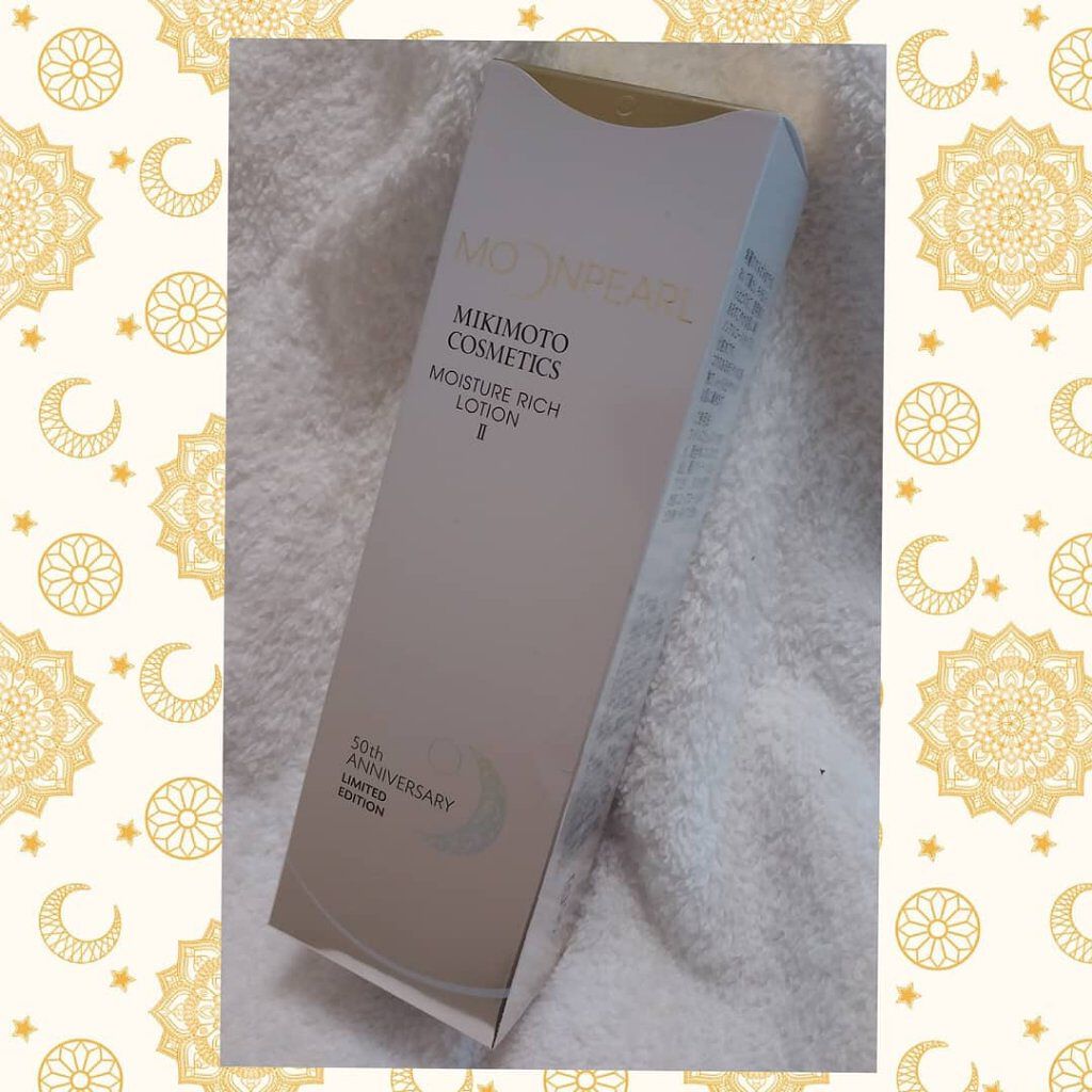 ムーンパール モイスチャーリッチローションII/ミキモト コスメティックス/化粧水を使ったクチコミ（1枚目）