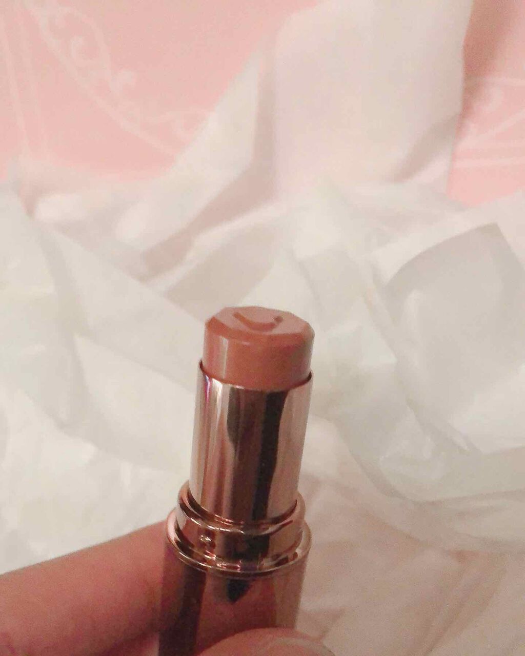 ジルスチュアート ルージュ リップブロッサム 103 jasmine mocha/JILL STUART/口紅を使ったクチコミ（2枚目）