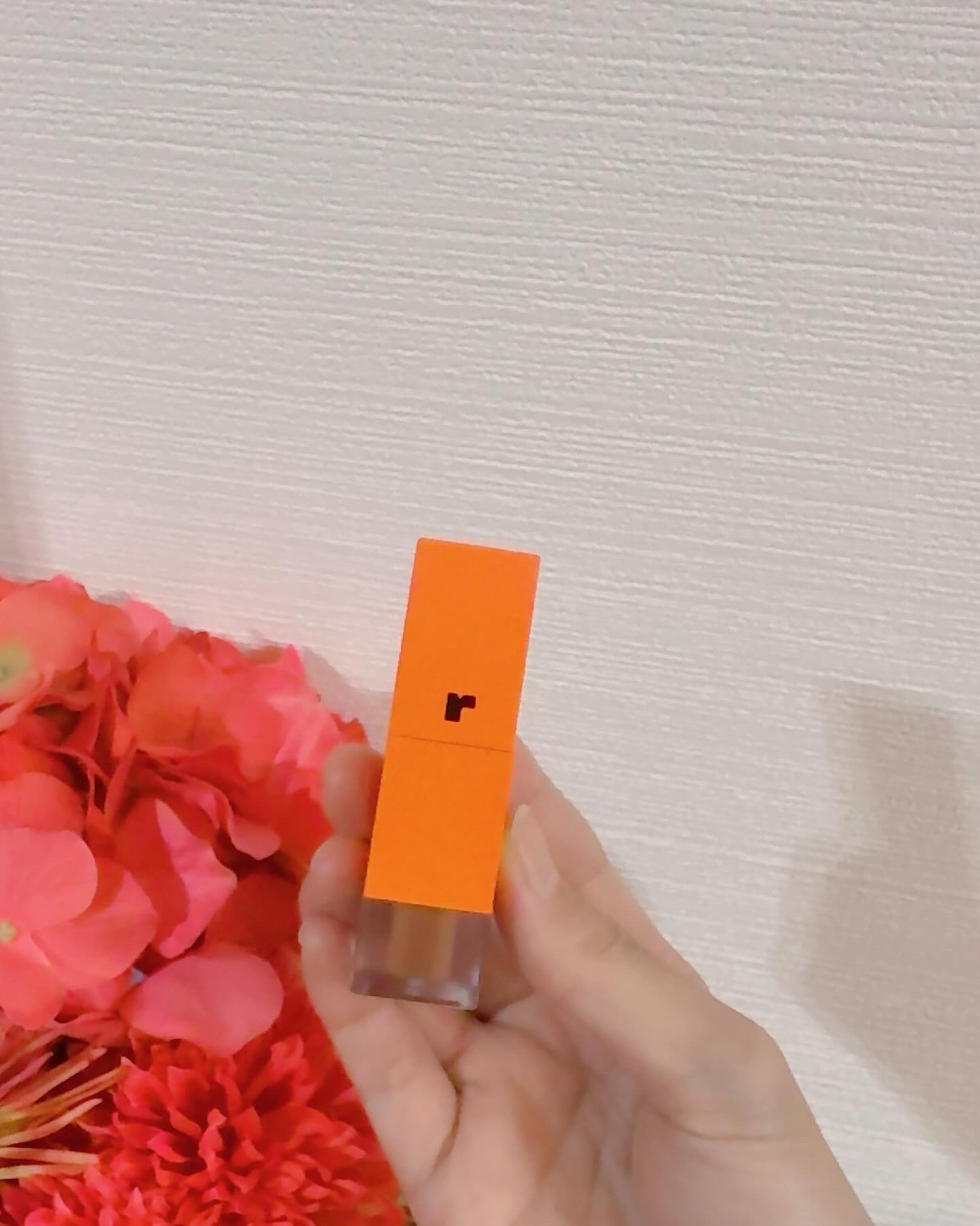 フルーティントブーケ 03 クッキーコスモス/RICAFROSH/リップティントを使ったクチコミ（2枚目）