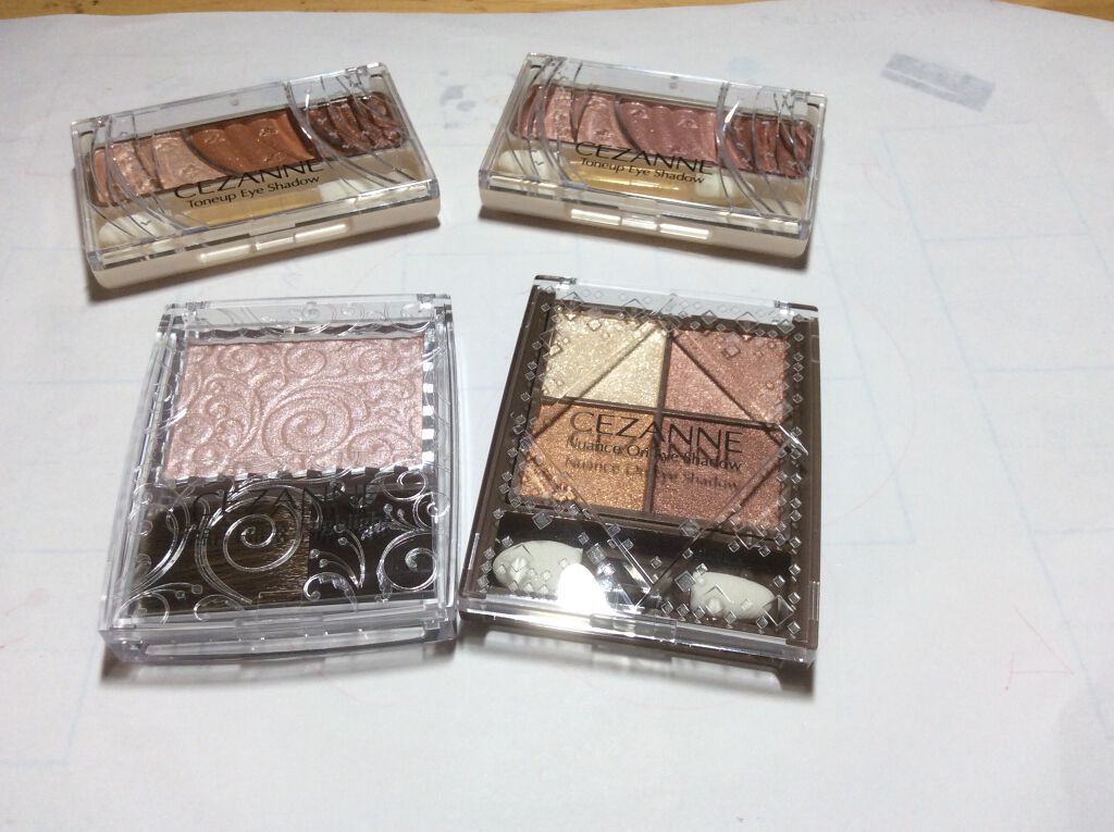ニュアンスオンアイシャドウ/CEZANNE/アイシャドウパレットを使ったクチコミ（1枚目）