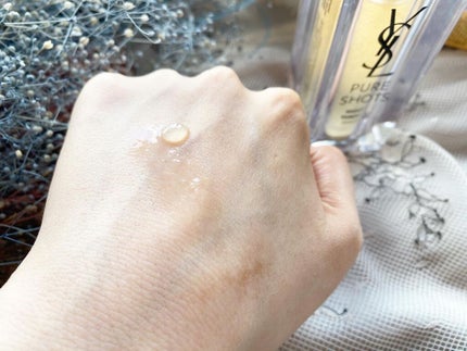 ピュアショット ナイト リチャージセラム/YVES SAINT LAURENT BEAUTE/美容液を使ったクチコミ(2枚目)