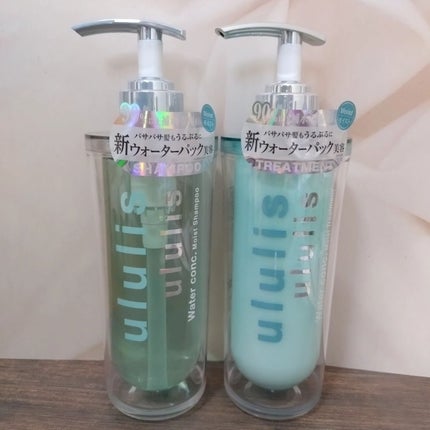 ウォーターコンク モイストシャンプー/ヘアトリートメント/ululis/市販シャンプーを使ったクチコミ(1枚目)