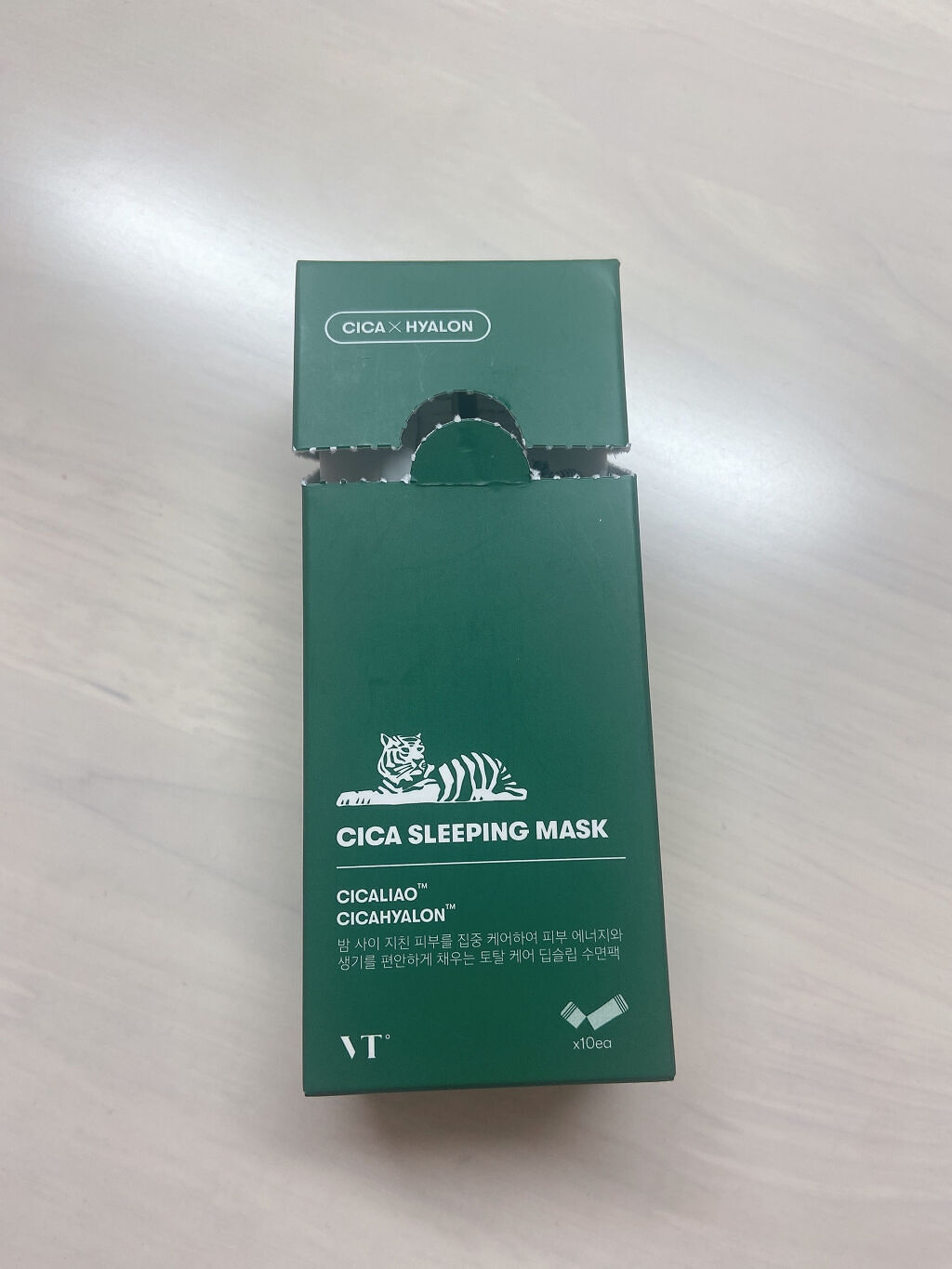 CICA スリーピングマスク/VT/シートマスク・パックを使ったクチコミ（1枚目）