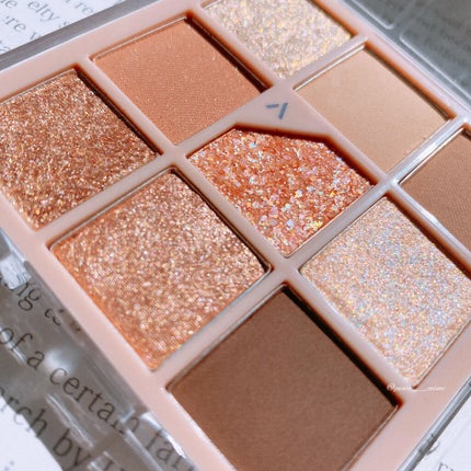 グリッターペディアアイパレット/unleashia/アイシャドウパレットを使ったクチコミ(4枚目)