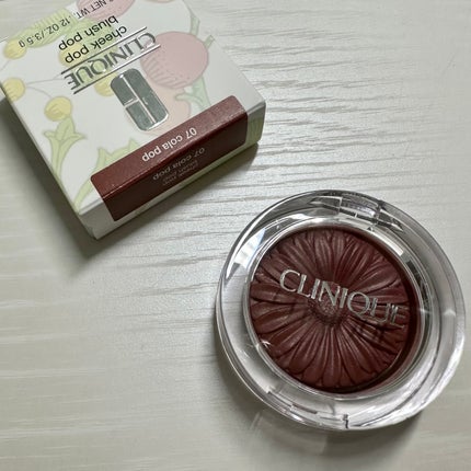 チーク ポップ/CLINIQUE/パウダーチークを使ったクチコミ(2枚目)