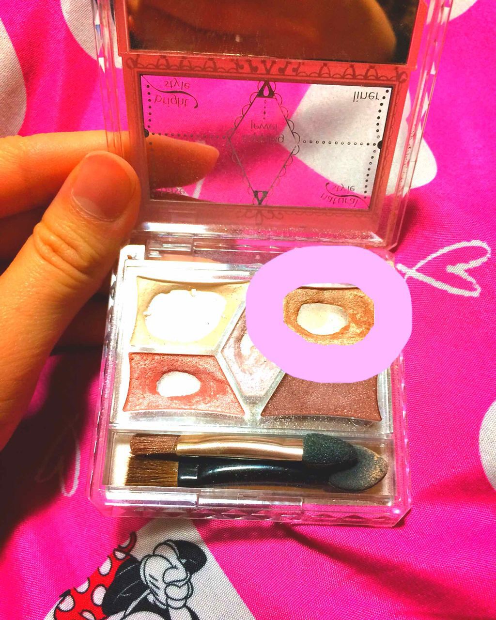 シングルカラー アイシャドウ/DHC/アイシャドウパレットを使ったクチコミ(3枚目)