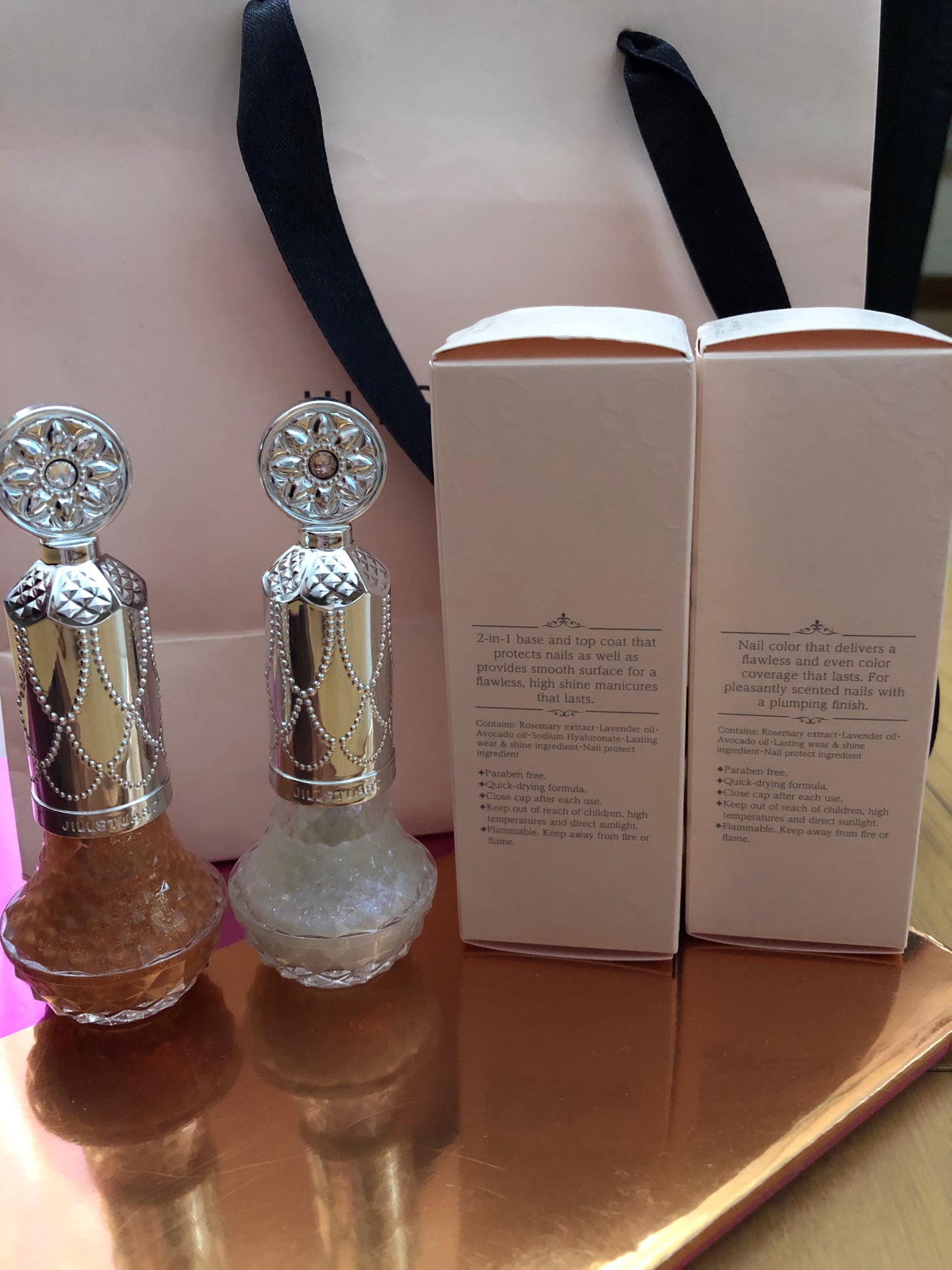 フレグラント ネイルラッカー/JILL STUART/マニキュアを使ったクチコミ(1枚目)