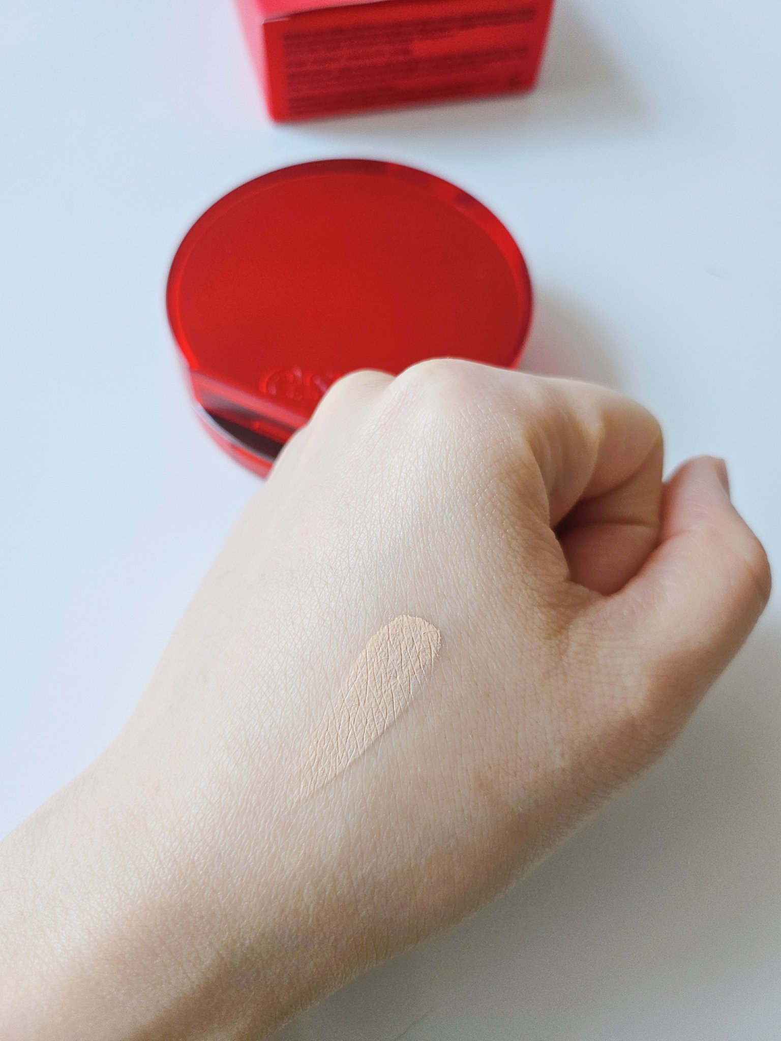 ビーベルベットカバークッション/espoir/クッションファンデーションを使ったクチコミ（3枚目）