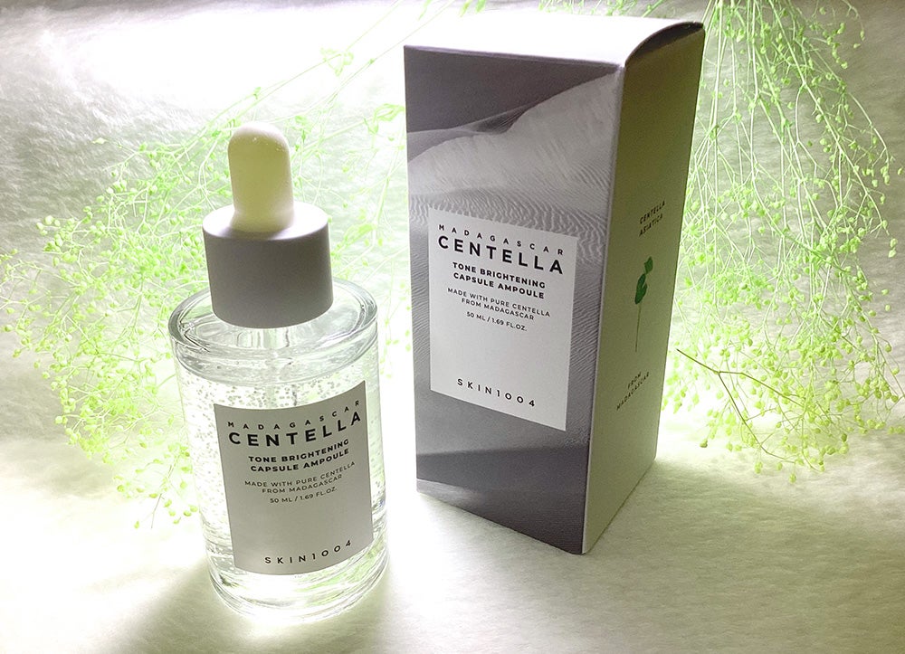 トーンブライトニング カプセルアンプル/SKIN1004/美容液を使ったクチコミ(1枚目)