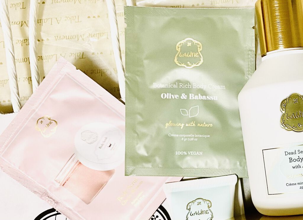 ゆ*♡様 ゆり様 9/10までお取り置き Laline デッドシーミネラルズ 5 試してみた】デッドシーミネラルズ シャワーオイル Lalineの