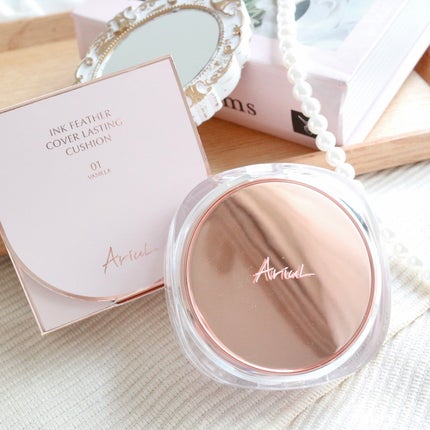 アリウル インクフェザーカバーラスティングクッション/Ariul/クッションファンデーションを使ったクチコミ(1枚目)