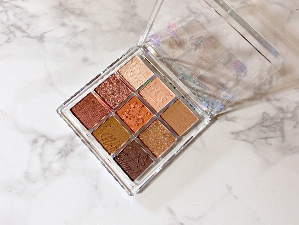 クォーツ 9色アイシャドウパレット(ドリームランドアイシャドウ)/ZEESEA/アイシャドウパレットを使ったクチコミ(2枚目)