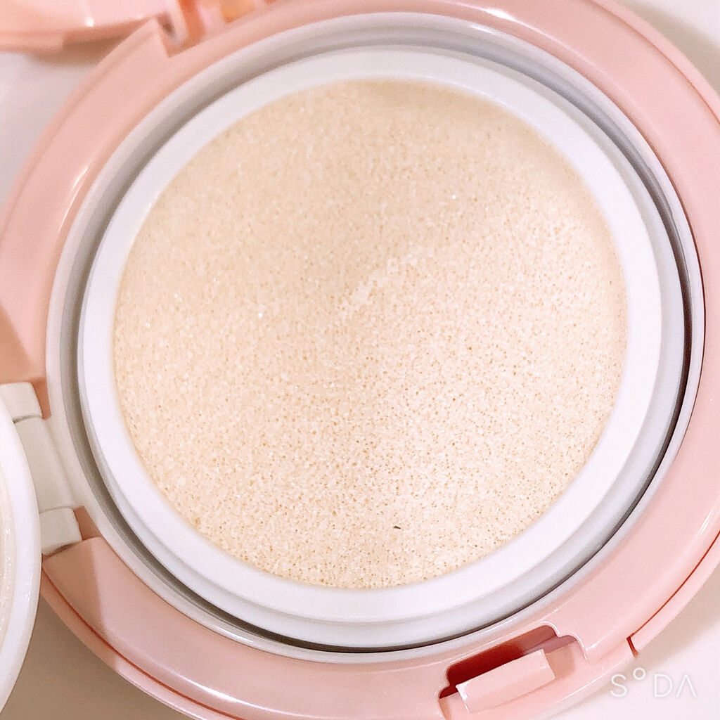 クッションUVパクト/WHOMEE/化粧下地を使ったクチコミ（3枚目）