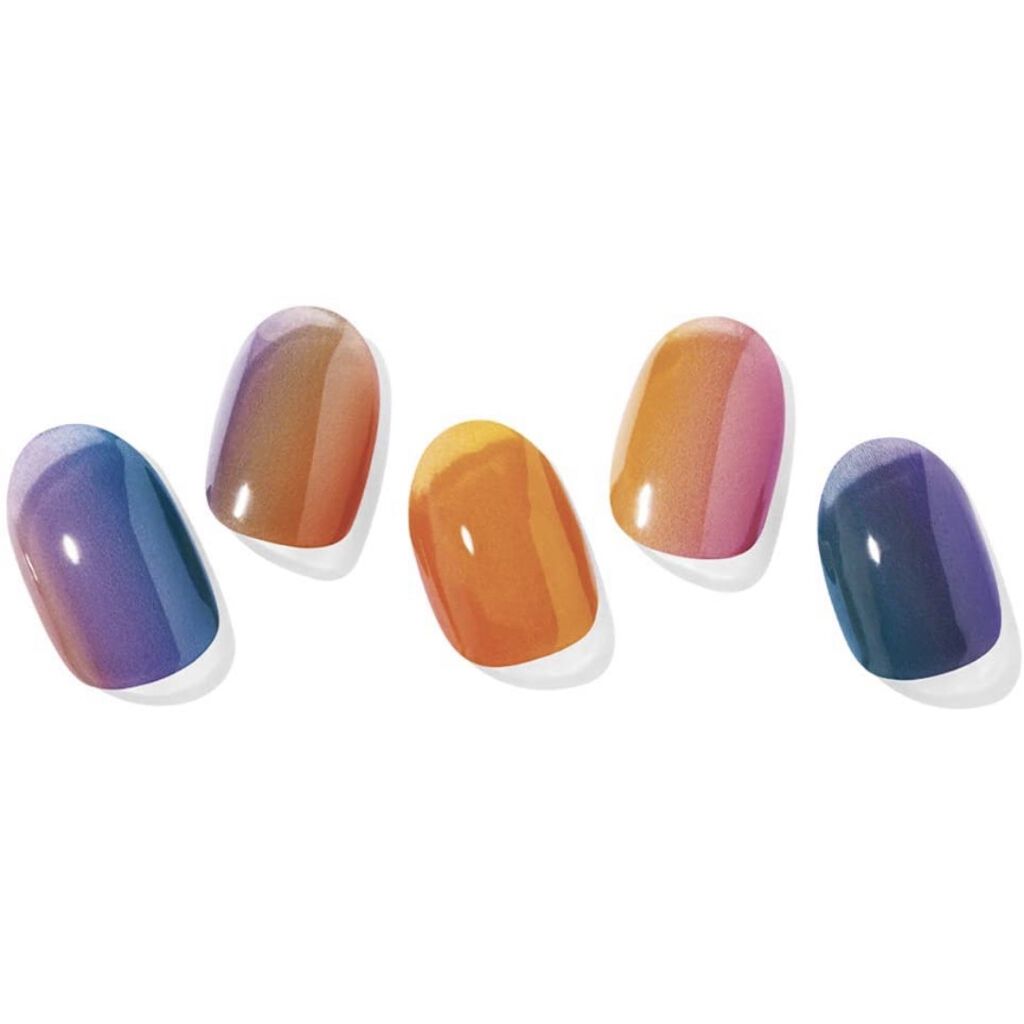 セミキュアジェルネイル（ハンド）/ohora/ネイルシールを使ったクチコミ（2枚目）