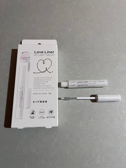 ラブ・ライナー オールラッシュ セラムR<まつげ美容液>/ラブ・ライナー/まつげ美容液を使ったクチコミ(1枚目)