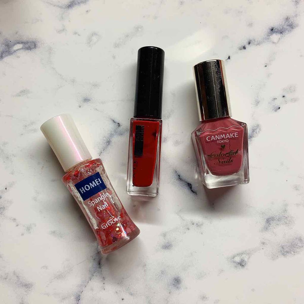 カラフルネイルズ/キャンメイク/マニキュアを使ったクチコミ(4枚目)