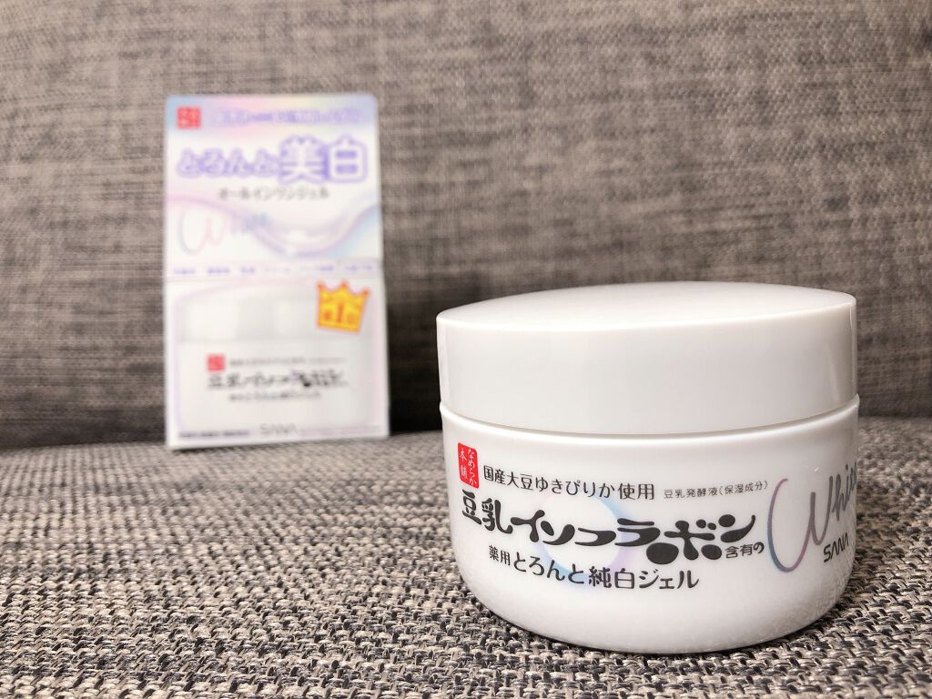 とろんと濃ジェル 薬用美白 N/なめらか本舗/オールインワン化粧品を使ったクチコミ（1枚目）
