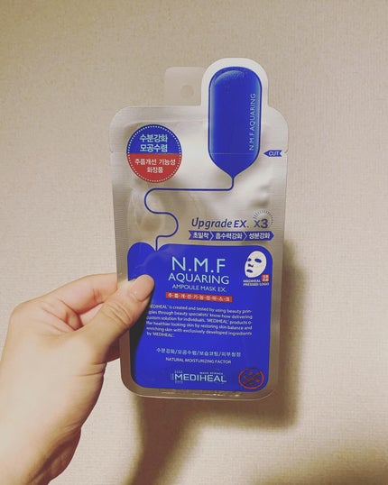 N.M.FアクアアンプルマスクJEX/MEDIHEAL/シートマスク・パックを使ったクチコミ(1枚目)