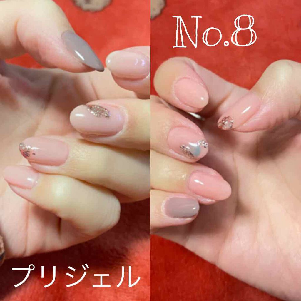 ノンワイプクリア キャンジェル(トップコート)/プリジェル/ジェルネイルを使ったクチコミ(1枚目)