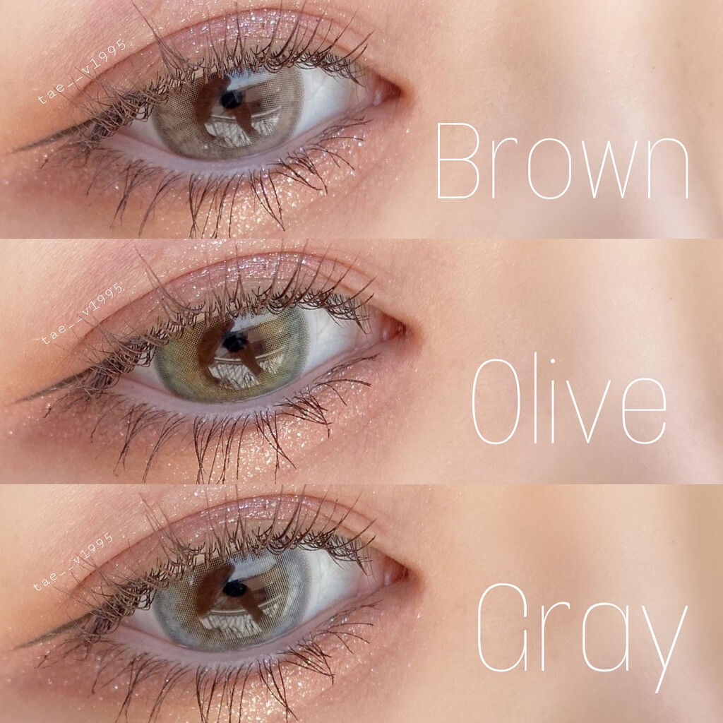 ロシアンスモーキー/OLENS/カラーコンタクトレンズを使ったクチコミ（2枚目）