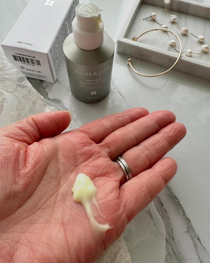 ヴィーガンリポソームレチノールセラム/SKIN&LAB/美容液を使ったクチコミ(4枚目)