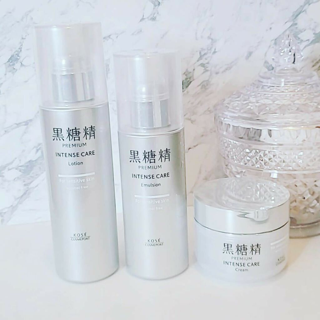 プレミアム インテンスケア クリーム/黒糖精/フェイスクリームを使ったクチコミ（3枚目）