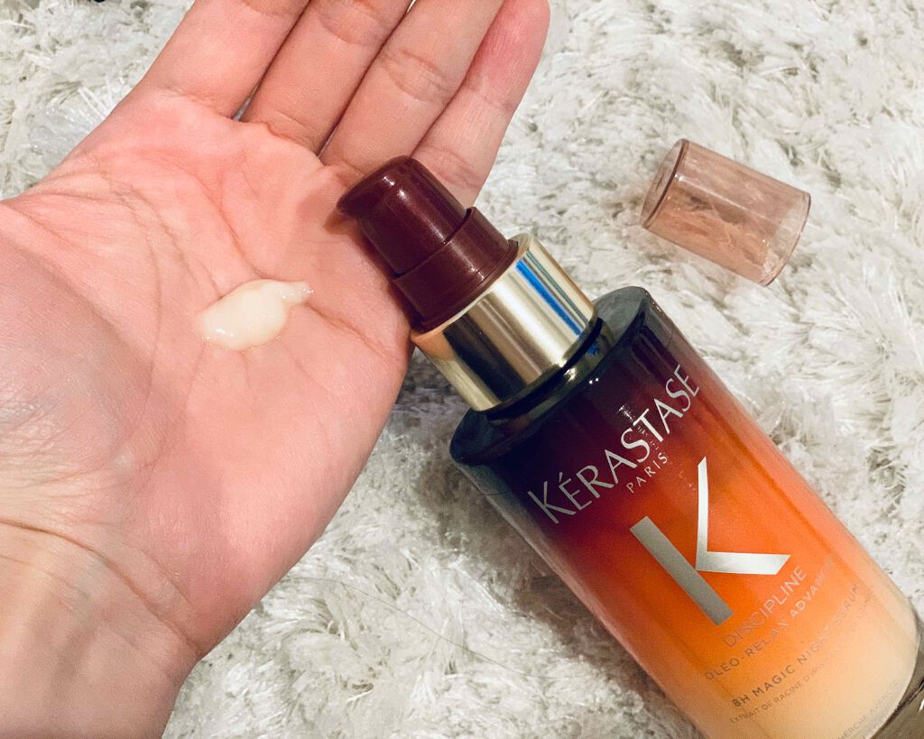 DP オレオ リラックス マジック ナイト セラム/ケラスターゼ/ヘアミルクを使ったクチコミ(4枚目)