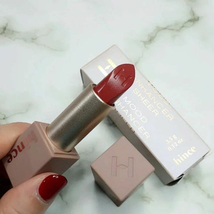 ムードインハンサーシアー/hince/口紅を使ったクチコミ(2枚目)