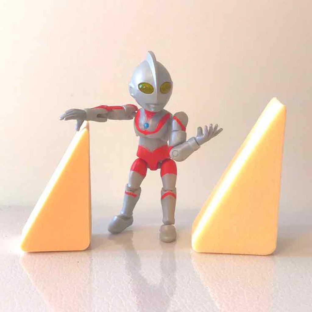 ジェリータッチスポンジ ウェッジ型/ロージーローザ/パフ・スポンジを使ったクチコミ（2枚目）