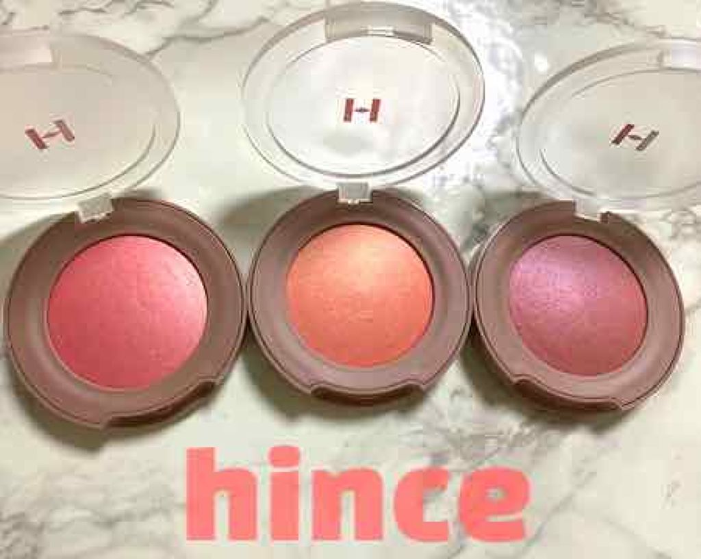 トゥルーディメンショングロウチーク/hince/パウダーチークを使ったクチコミ（1枚目）