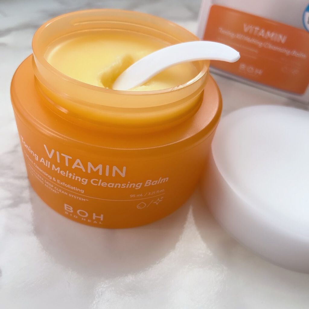 ビタミン トーニング オール メルティング クレンジングバーム/BIOHEAL BOH/クレンジングバームを使ったクチコミ(6枚目)