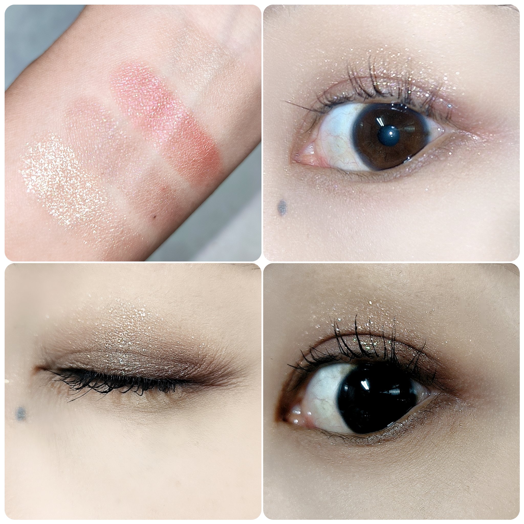 レブロン ダズル アイシャドウ クアッド/REVLON/アイシャドウパレットを使ったクチコミ（3枚目）