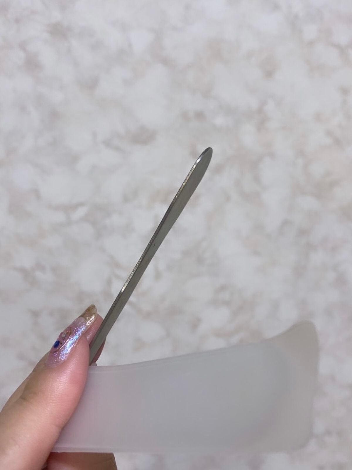 ステンレススパチュラ/無印良品/その他スキンケアグッズを使ったクチコミ(2枚目)