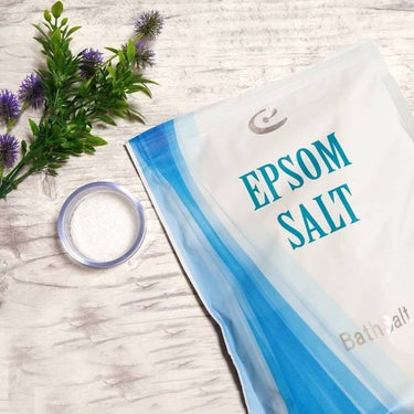 Epsom Salt (エプソムソルト) 国産(岡山県産)/EARTH CONSCIOUS (アースコンシャス)/入浴剤を使ったクチコミ（1枚目）