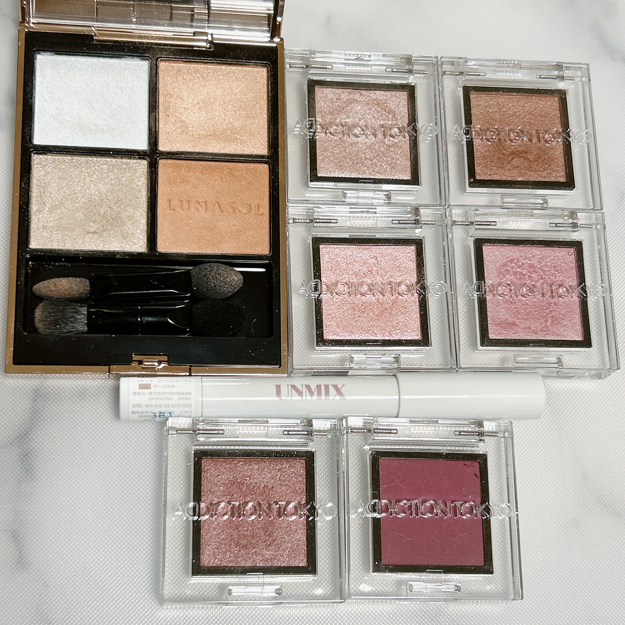 アイシャドーペン 03 ダークスター/UNMIX/スティックアイシャドウを使ったクチコミ（2枚目）