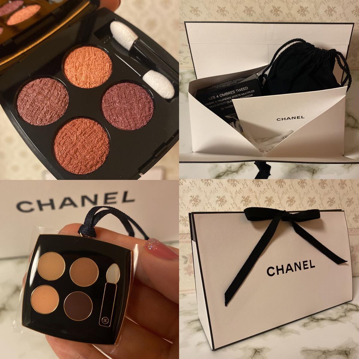 レ キャトル オンブル ツイード/CHANEL/アイシャドウパレットを使ったクチコミ(5枚目)