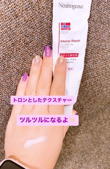 Neutrogena ノルウェーフォーミュラ インテンスリペア リッチバームのクチコミ「【ガサつく部分用】CICA配合のNeutrogena
ノルウェーフォーミュラ インテンスリペア.....」（2枚目）