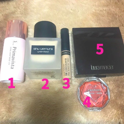 マットラディアンス ベイクドパウダー ハイライト01/ローラ メルシエ/パウダーハイライトを使ったクチコミ(2枚目)