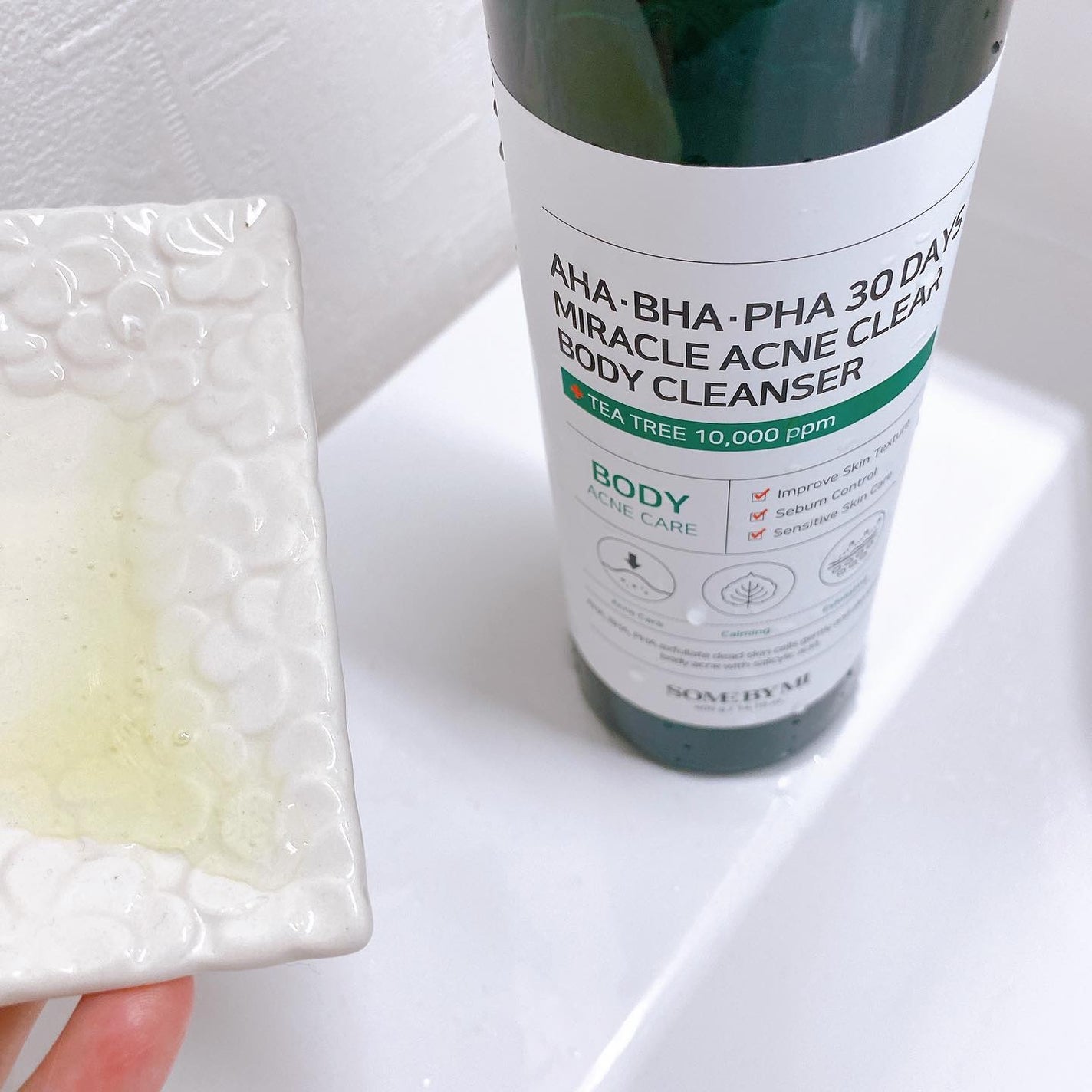 AHA·BHA·PHA 30デイズミラクルアクネボディクレンザー/SOME BY MI/ボディソープを使ったクチコミ(2枚目)