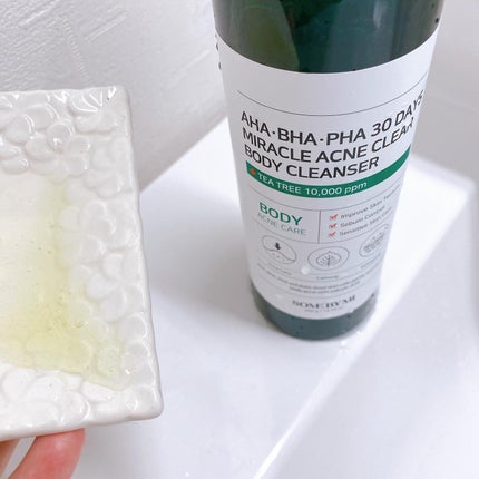 AHA·BHA·PHA 30デイズミラクルアクネボディクレンザー/SOME BY MI/ボディソープを使ったクチコミ(2枚目)