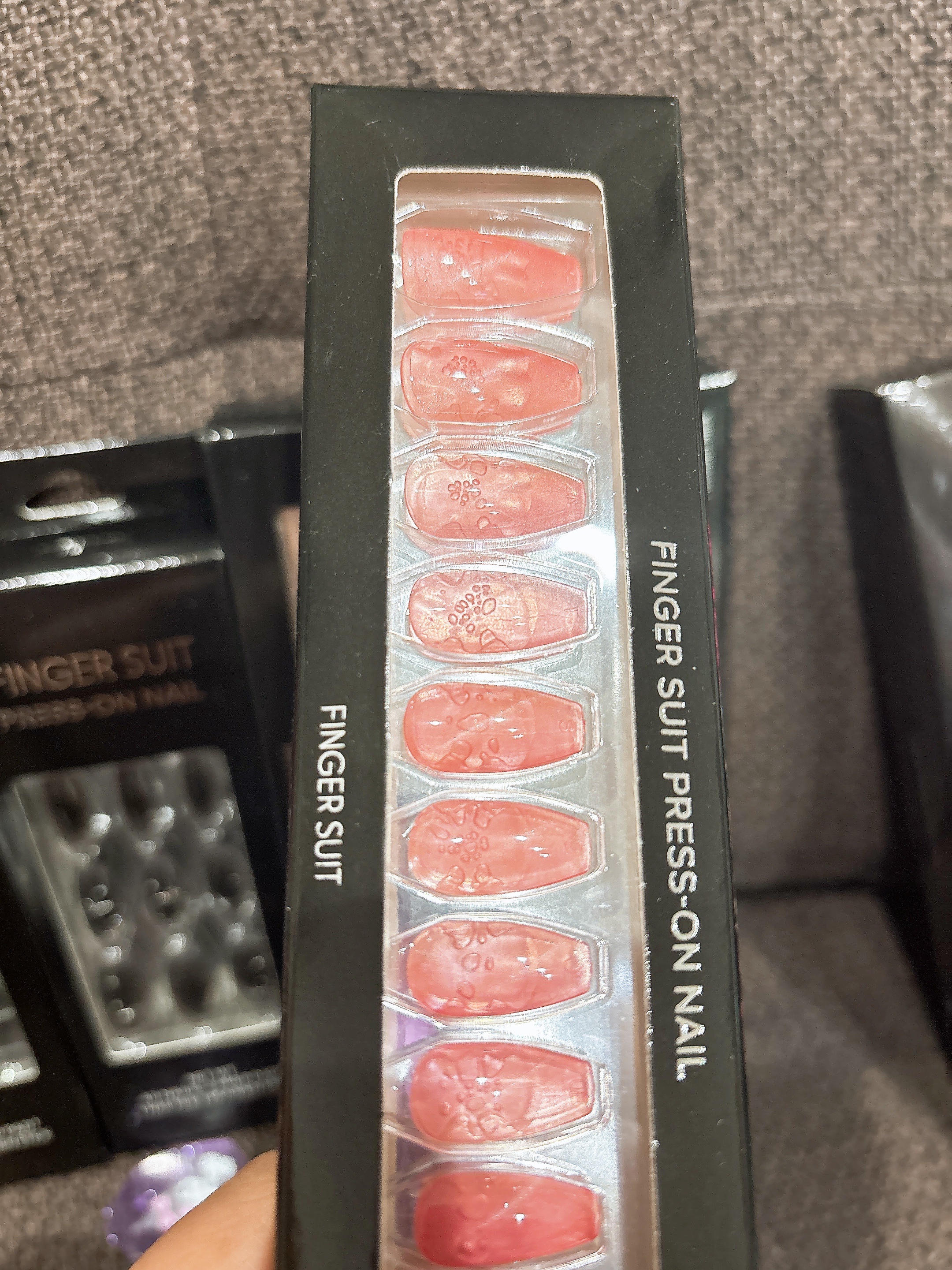 ネイルチップ(シールタイプ) Preppie/FINGER SUIT/ネイルチップ・パーツを使ったクチコミ（2枚目）